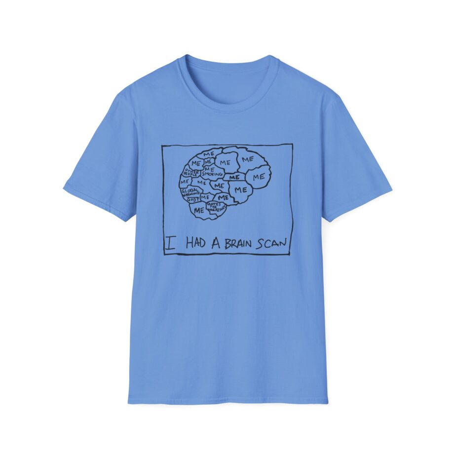 The  Brain Scan Unisex Softstyle T-shirt