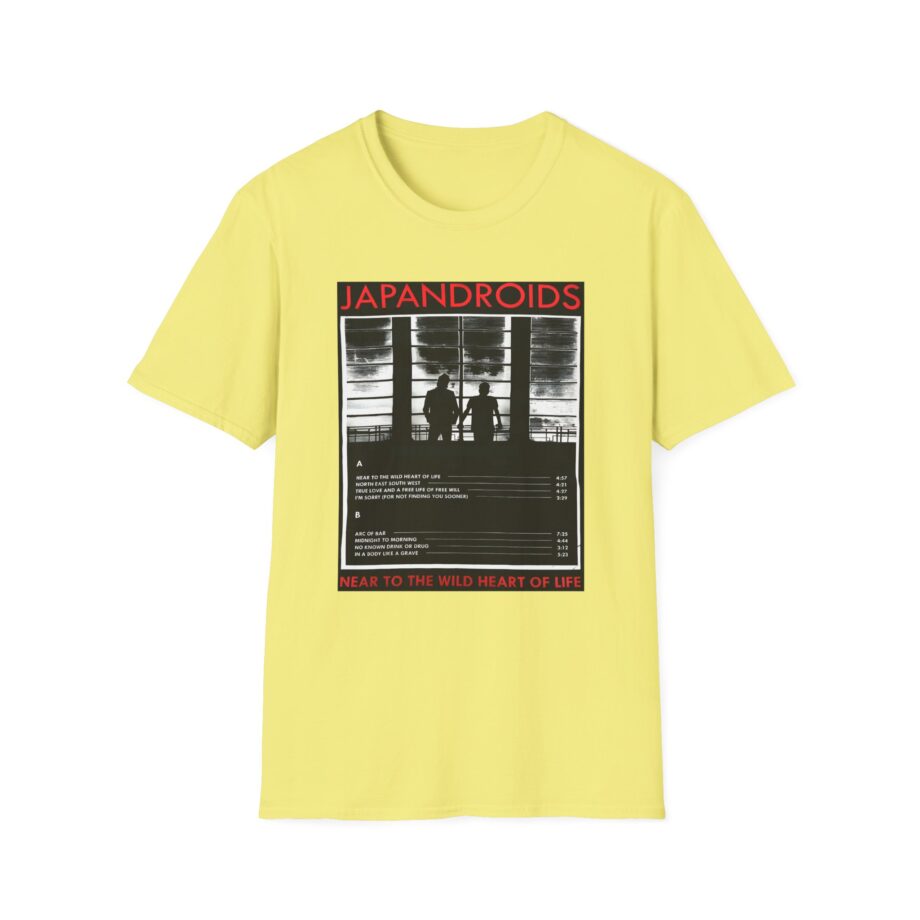 Japandroids Near to the Wild Heart of Life Unisex Softstyle T-Shirt