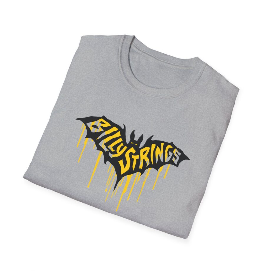 Billy Strings Austin Bat Tee (Attak / Casper Herselman) Unisex Softstyle T-Shirt