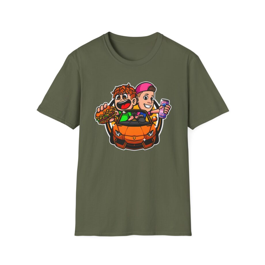 Burger Pommes  Unisex Softstyle T-Shirt