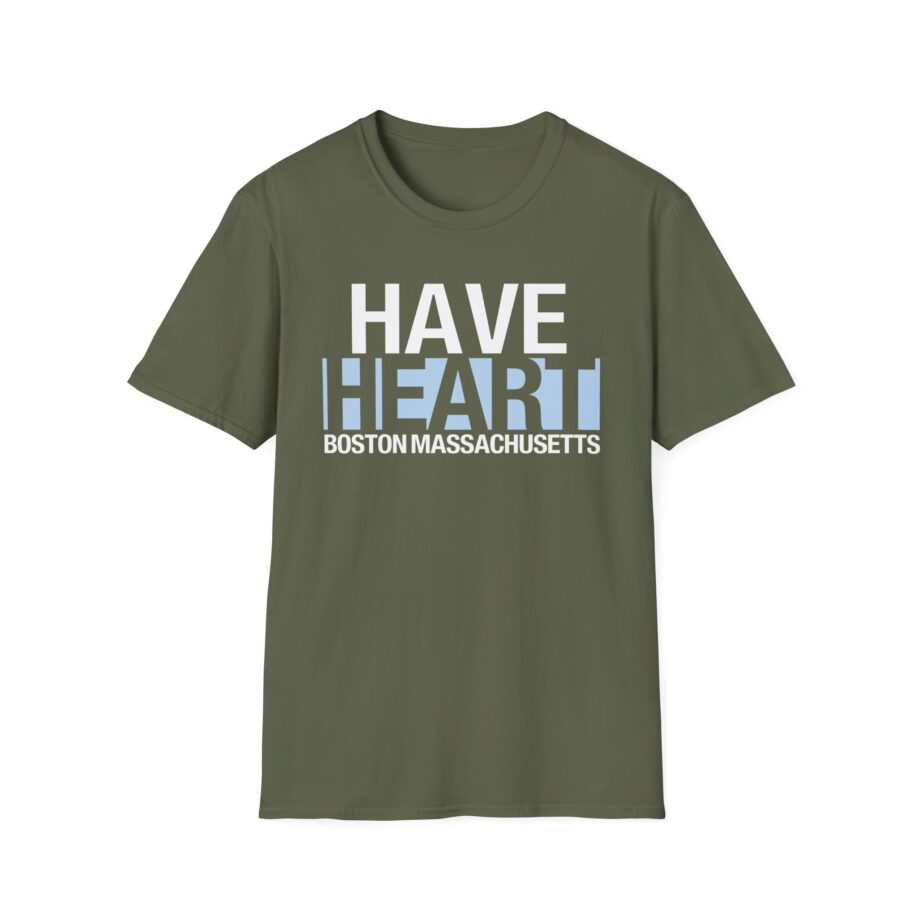 Have Heart Boston Massachusetts Unisex Softstyle T-shirt