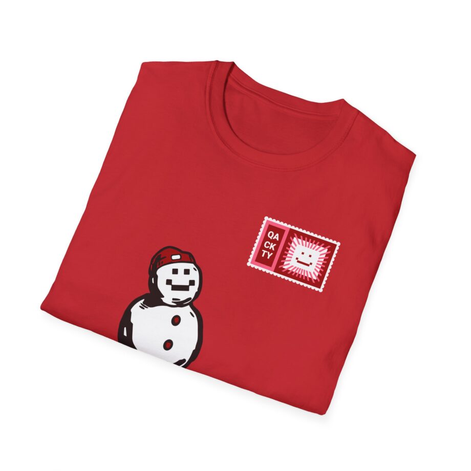 Quackity Snowman Unisex Softstyle T-shirt