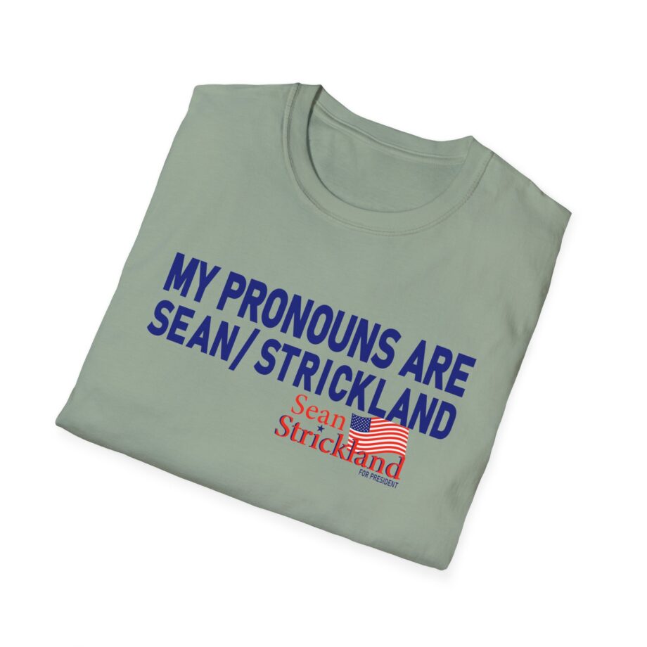 My Pronouns Are Sean Strickland Unisex Softstyle T-shirt