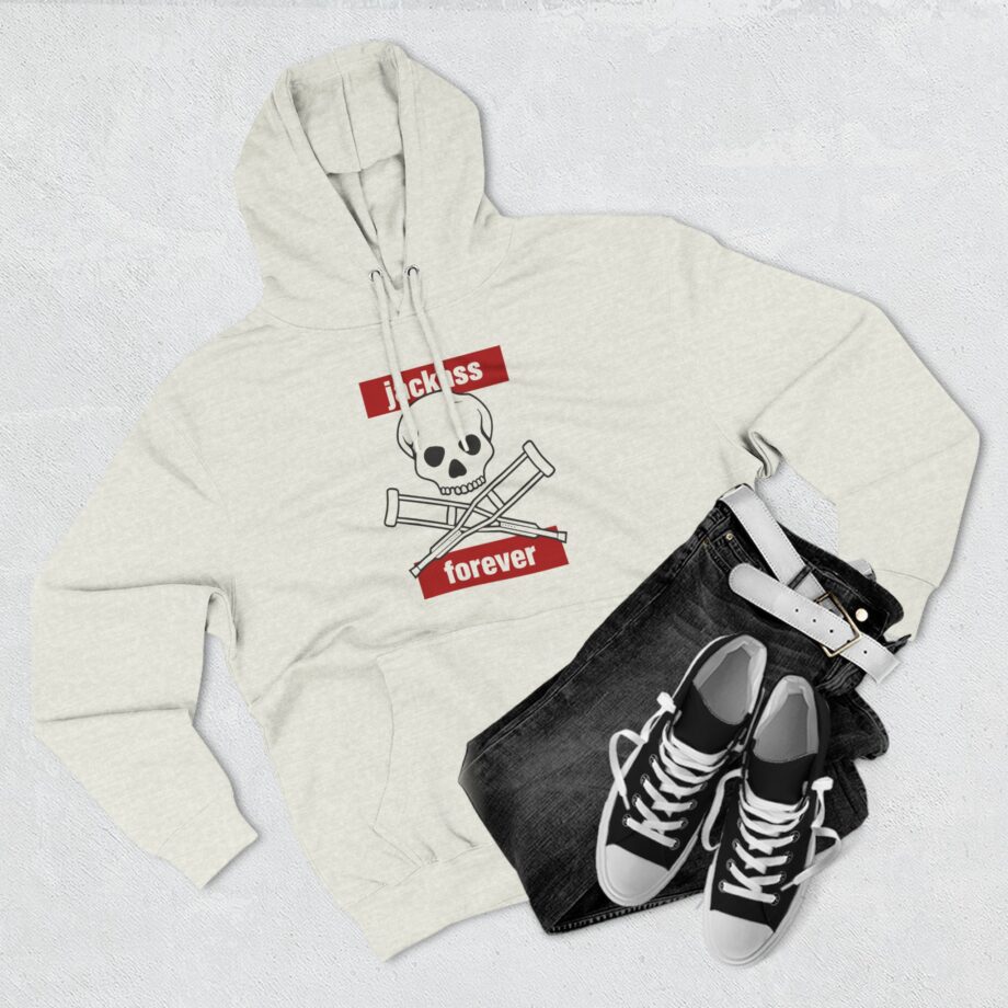 If You're Gonna Be Dumb You Gotta Be Tough Three-Panel Fleece Hoodie