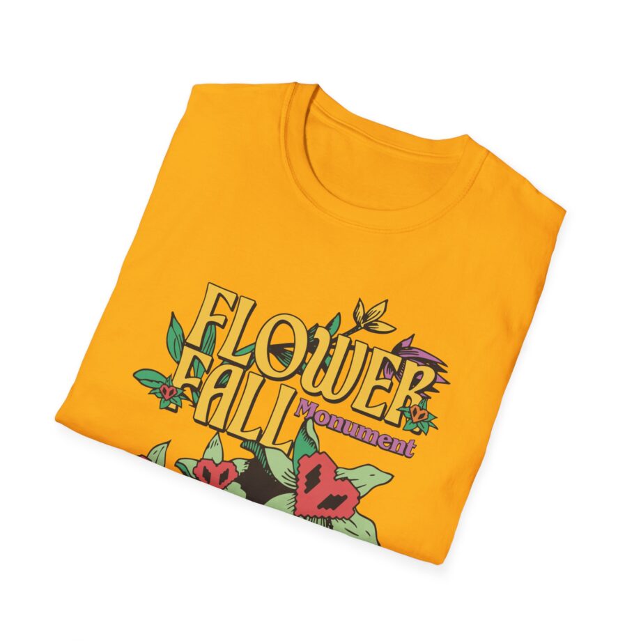 Philza Flower Fall Monument Unisex Softstyle T-shirt