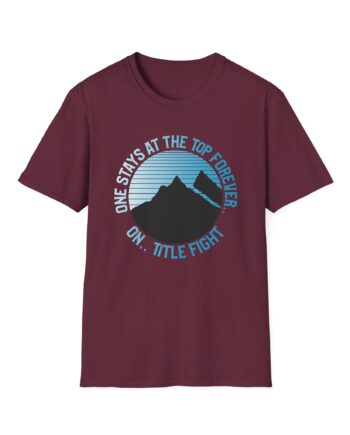 Title Fight Mountain unisex softstyle t-shirt