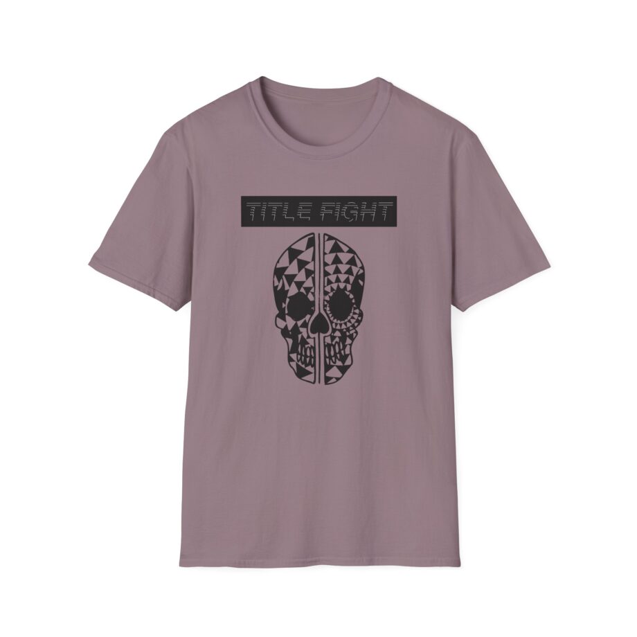 Title Fight Split Skull Unisex Softstyle T-Shirt