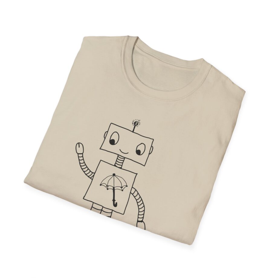 Armchair Expert Robot Unisex Softstyle T-shirt
