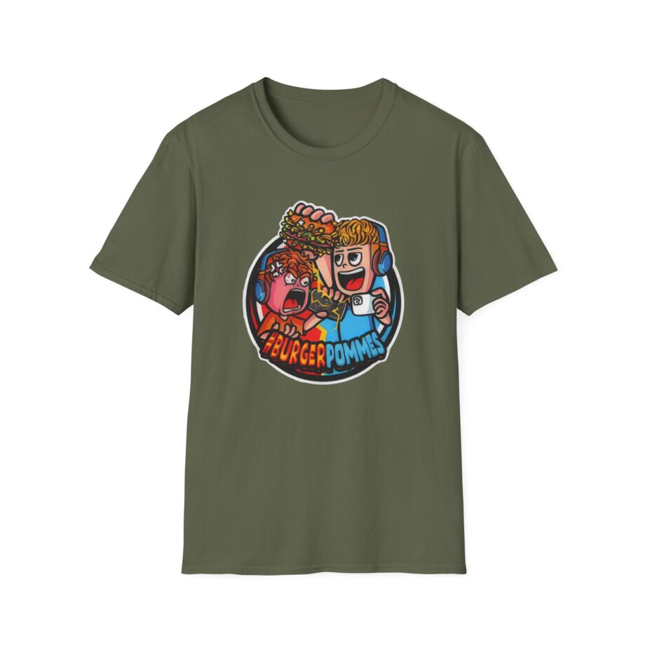 Burger Pommes  Unisex Softstyle T-Shirt