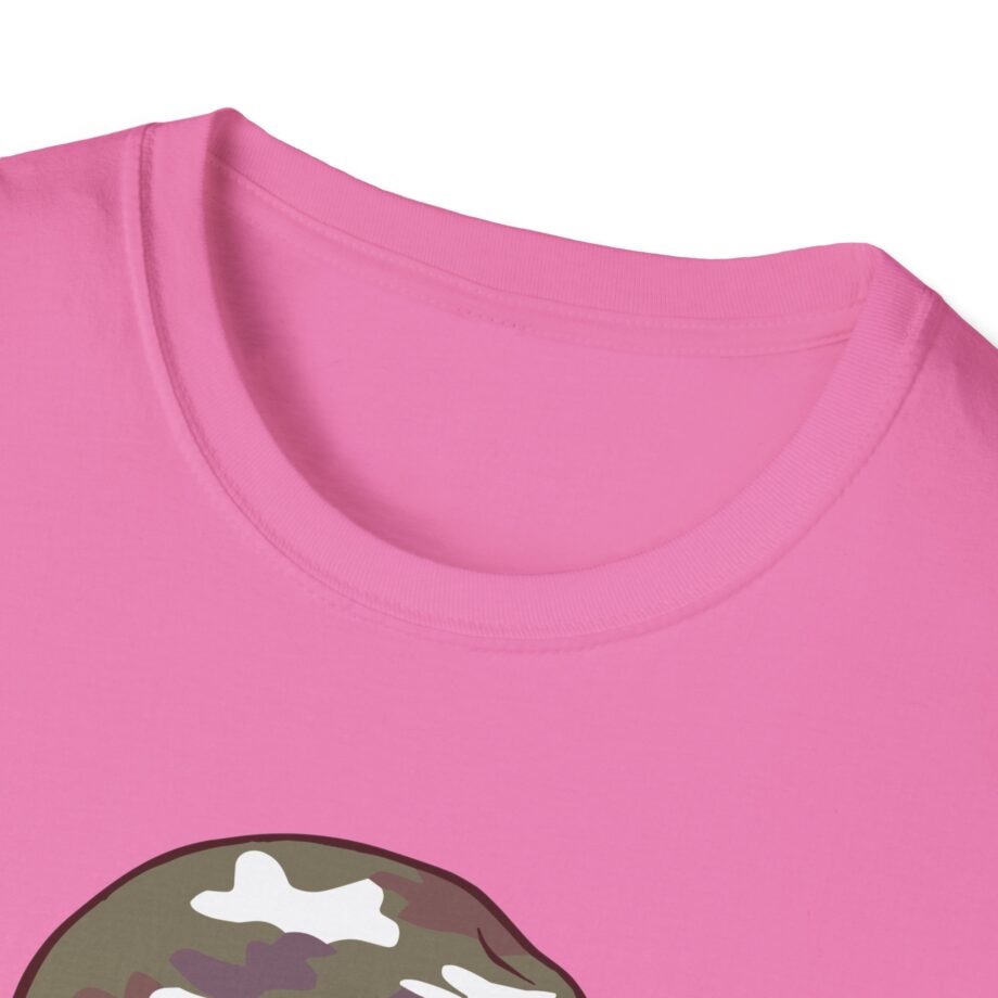 Jackass Camouflage Helmet Unisex Softstyle T-Shirt
