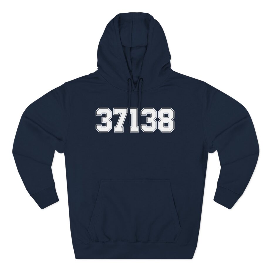 37138 Nate Bargatze Three-Panel Fleece Hoodie