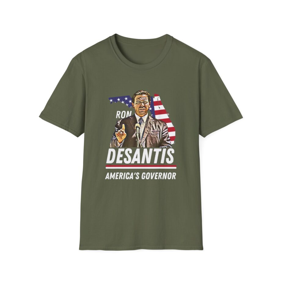 Ron Desantis America's Governor Unisex Softstyle T-shirt