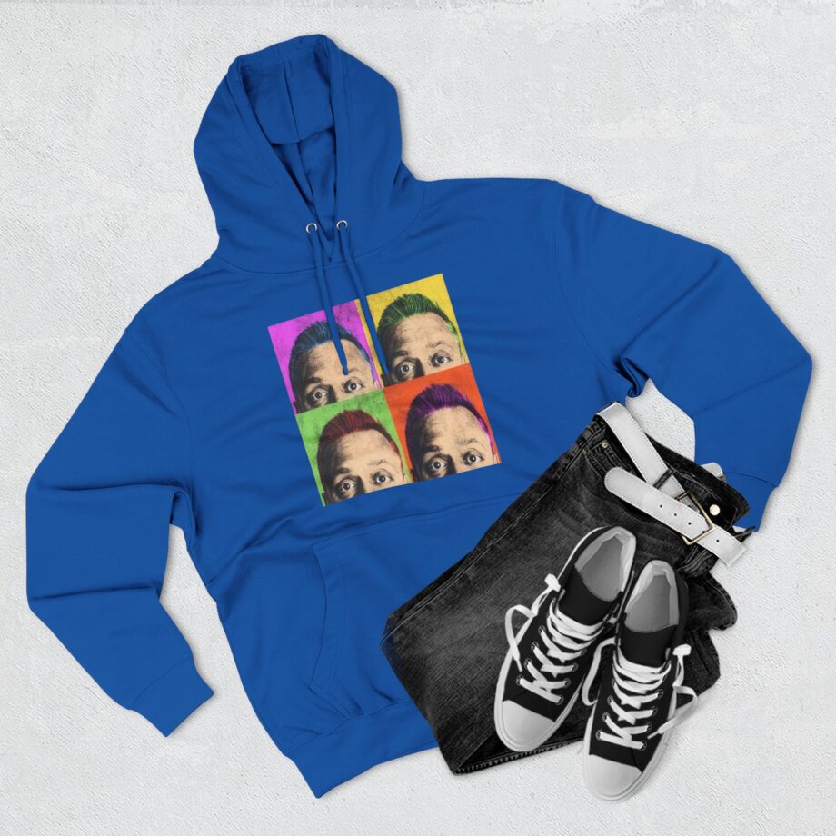 Nate Bargatze Three-Panel Fleece Hoodie