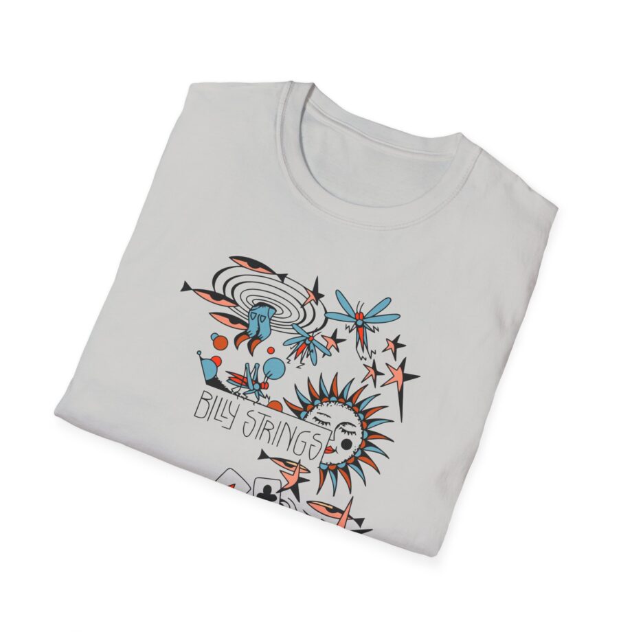 Billy Strings River of Cards Unisex Softstyle T-Shirt