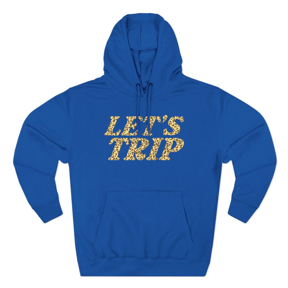 Sturniolo Triplets Let's Trip Cheetah Three-panel Fleece Hoodie