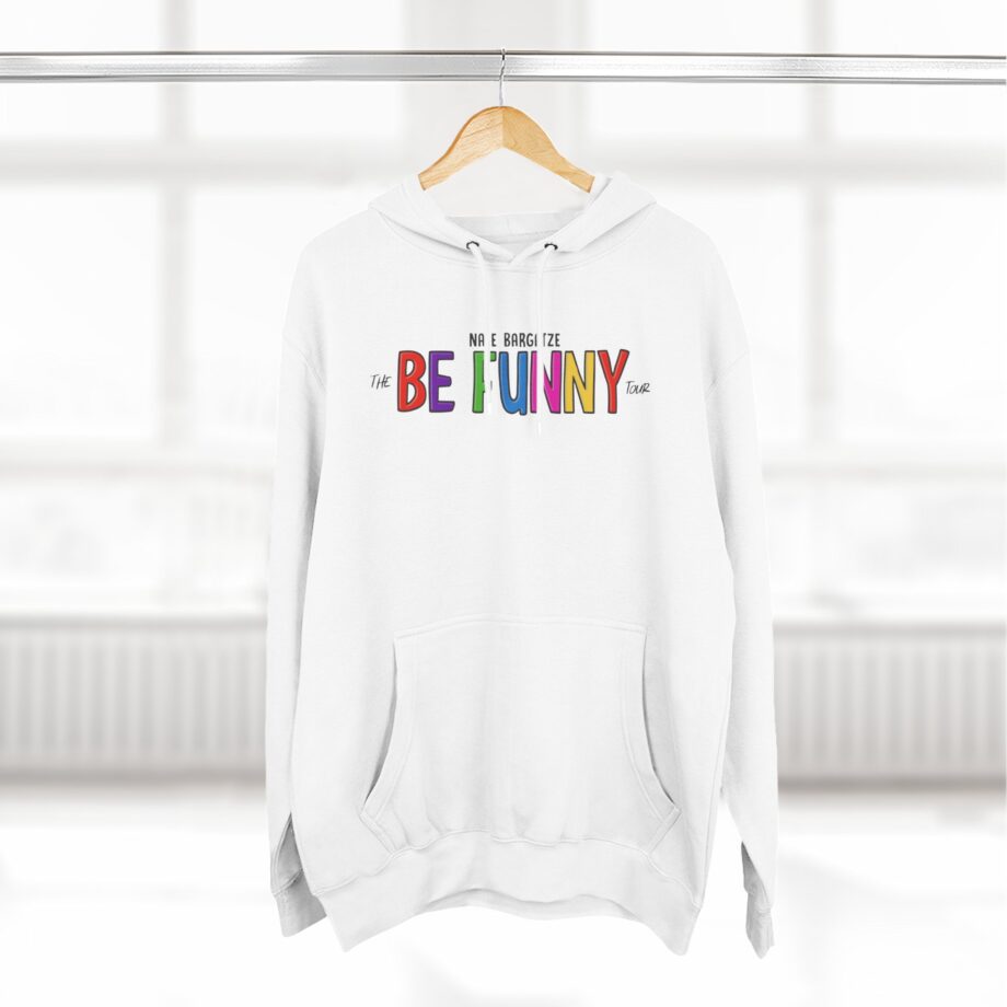 Nate Bargatze the Be Funny Tour Three-panel Fleece Hoodie