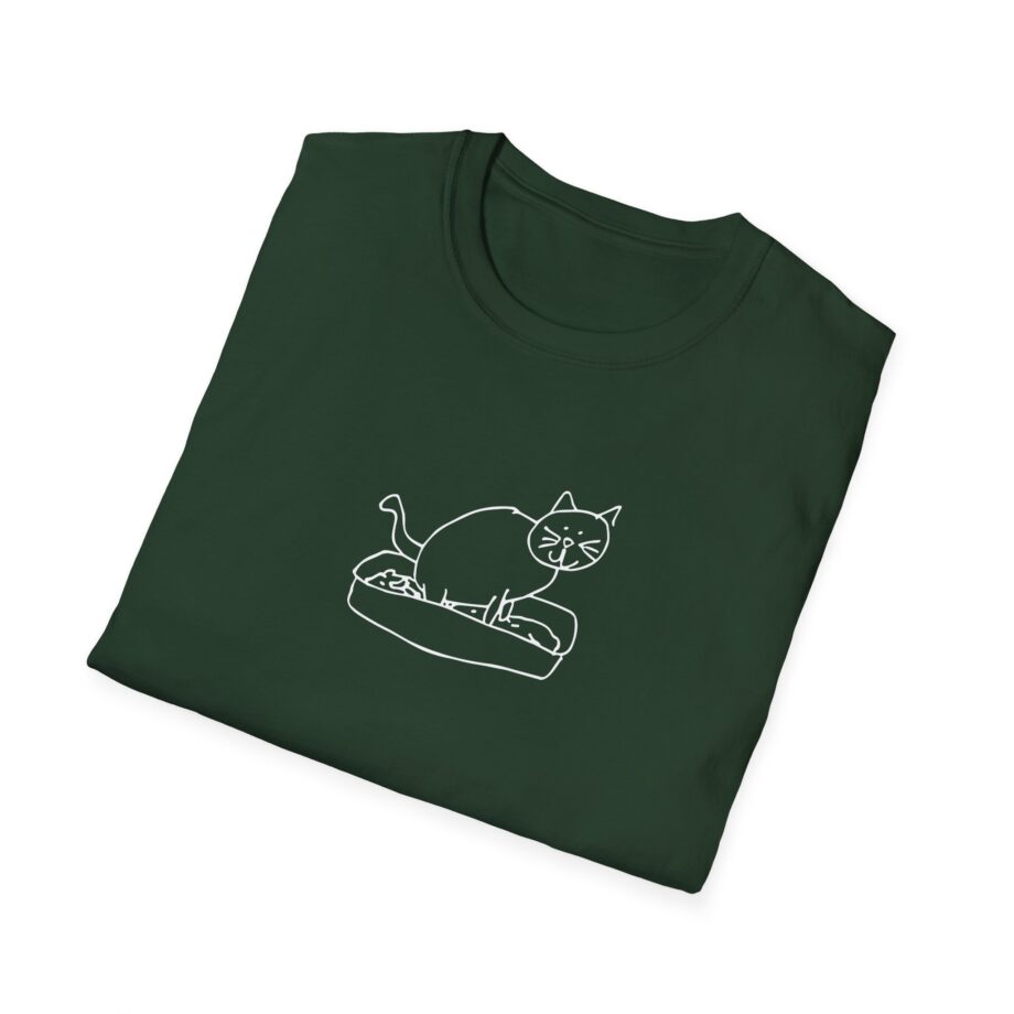 William Osman Cat Litter Unisex Softstyle T-Shirt