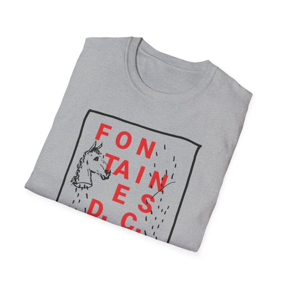 Fontaines Horse Head Unisex Softstyle T-Shirt