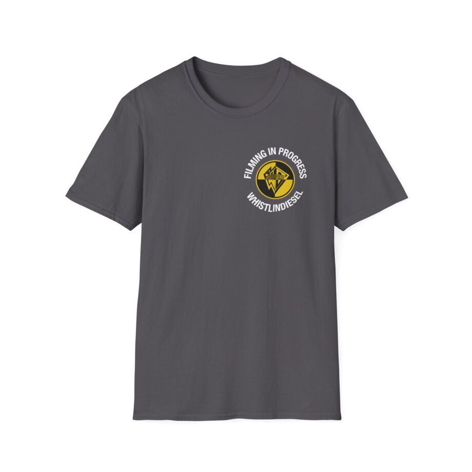 Whistlindiesel Filming in Progress Unisex Softstyle T-shirt