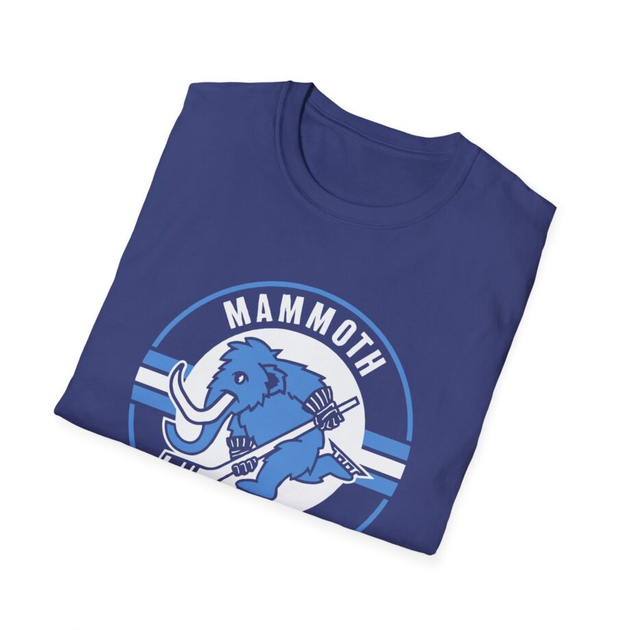 The Mammoth Club Hockey Logo Unisex Softstyle T-Shirt