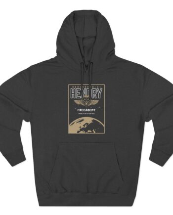 Joe Hendry Three-Panel Fleece Hoodie