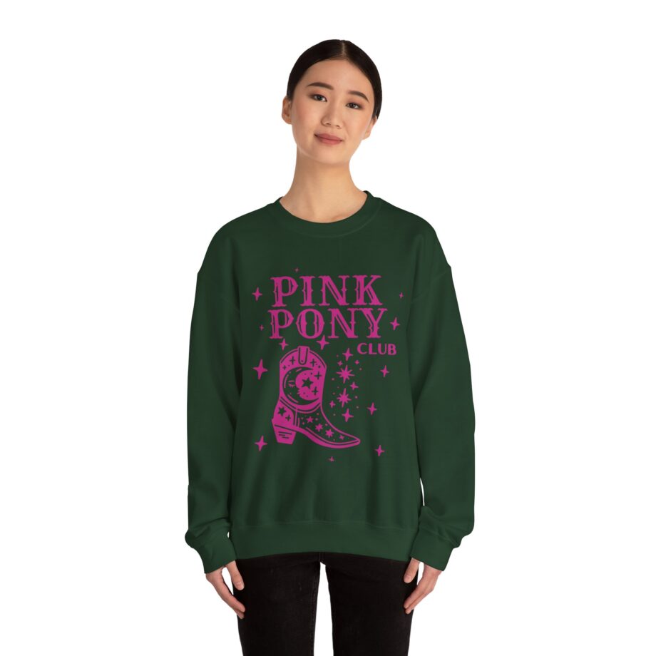 Chappell Roan Pink Pony Club Unisex Heavy Blend Crewneck Sweatshirt