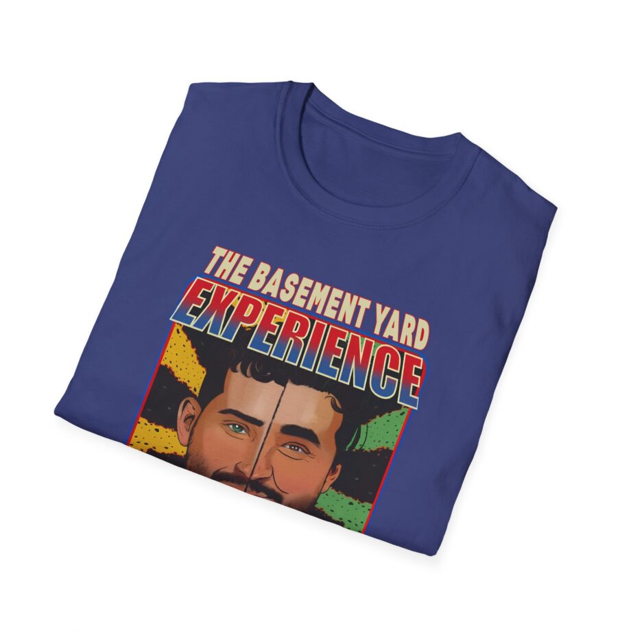 Basement Yard Split Face Experience Unisex Softstyle T-shirt