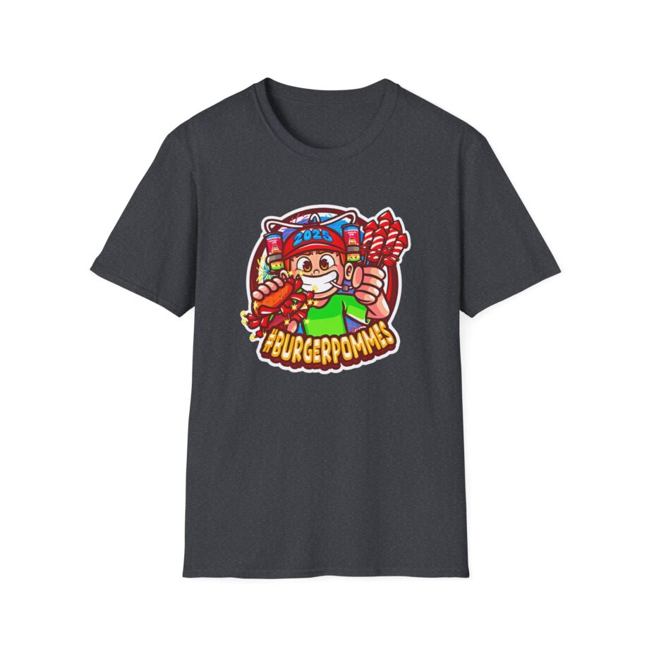 Burger Pommes  Unisex Softstyle T-Shirt