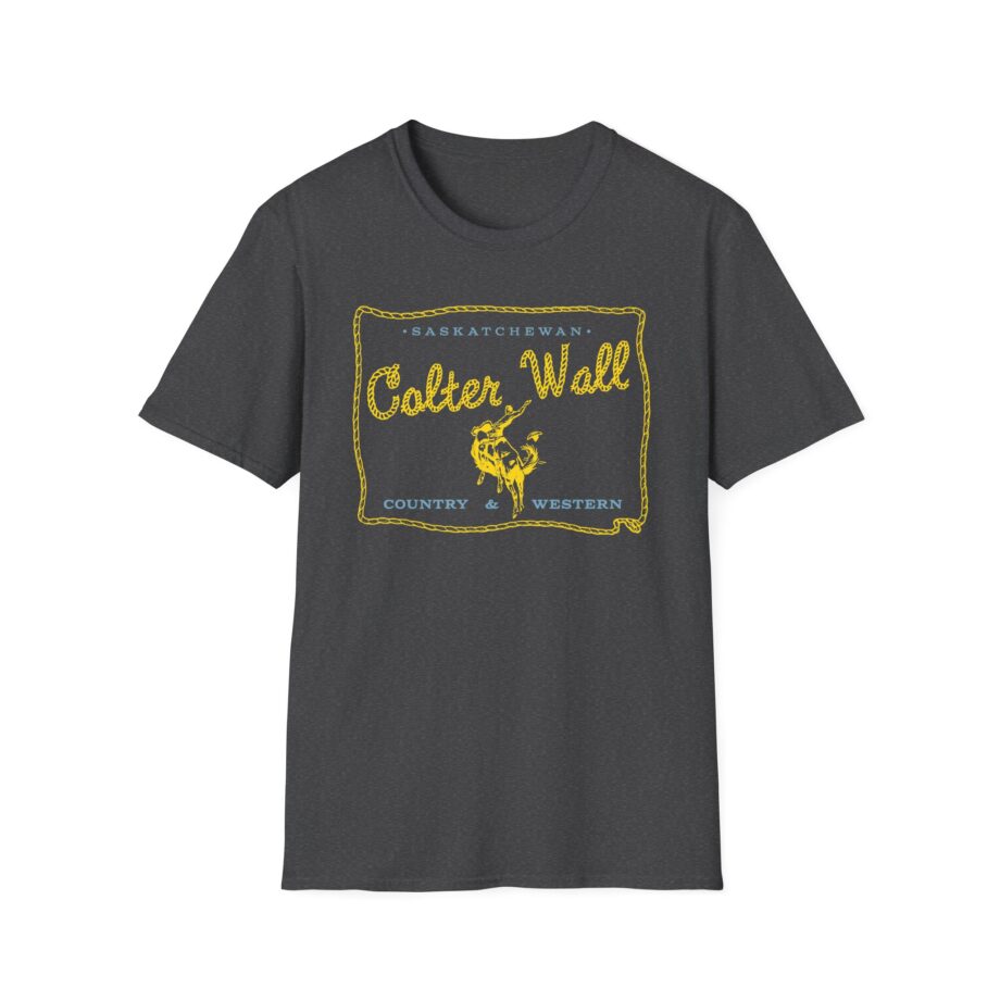 Colter Wall Saskatchewan Unisex Softstyle T-shirt