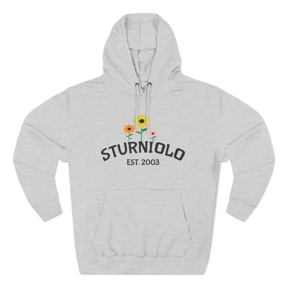Sturniolo Flower Three-panel Fleece Hoodie