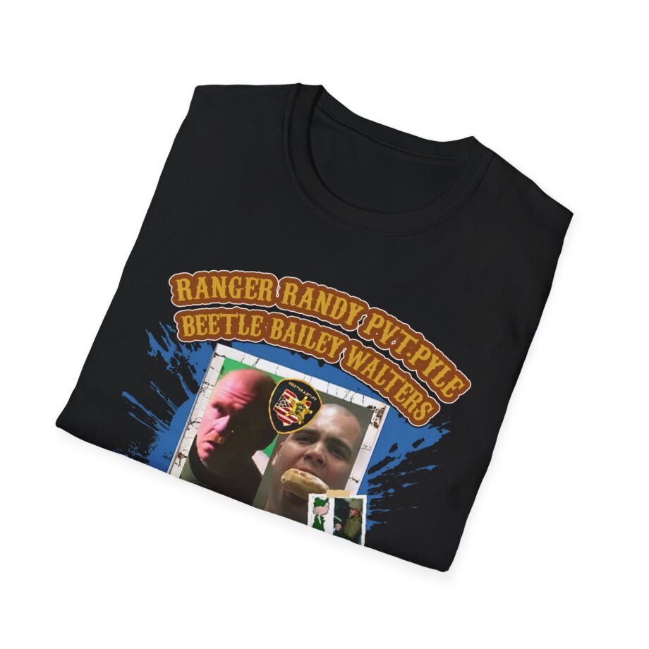 Afroman Ranger Randy Prvate Pyle Beetle Bailey Walters Unisex Softstyle T-Shirt