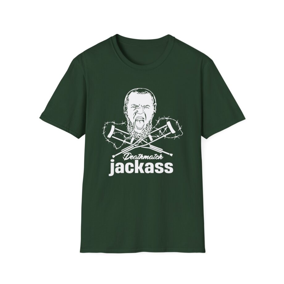 Jackass Dale Patricks-deathmatch  Unisex Softstyle T-Shirt