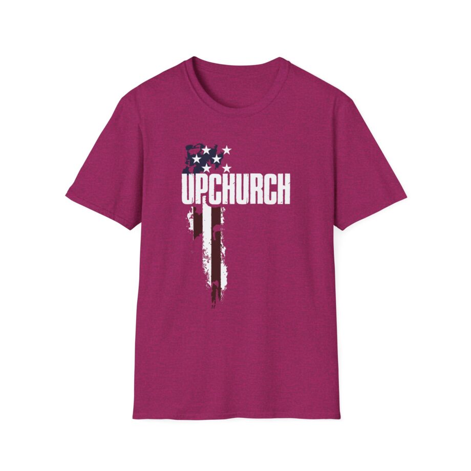 Upchurch Family American Flag Graphic Unisex Softstyle T-Shirt