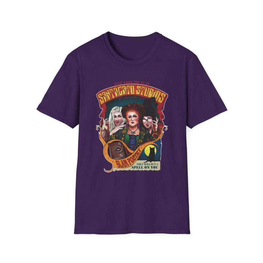 The Basement Yard Hocus Pocus Slam Poetry Unisex Softstyle T-shirt