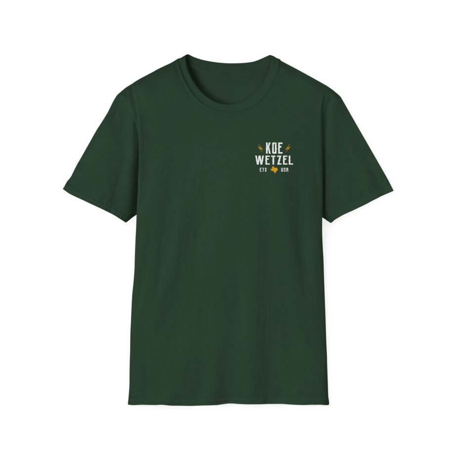 Koe Wetzel Shadow Sunfade Unisex Softstyle T-shirt