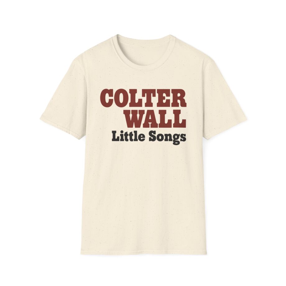 Colter Wall Little Songs Unisex Softstyle T-shirt
