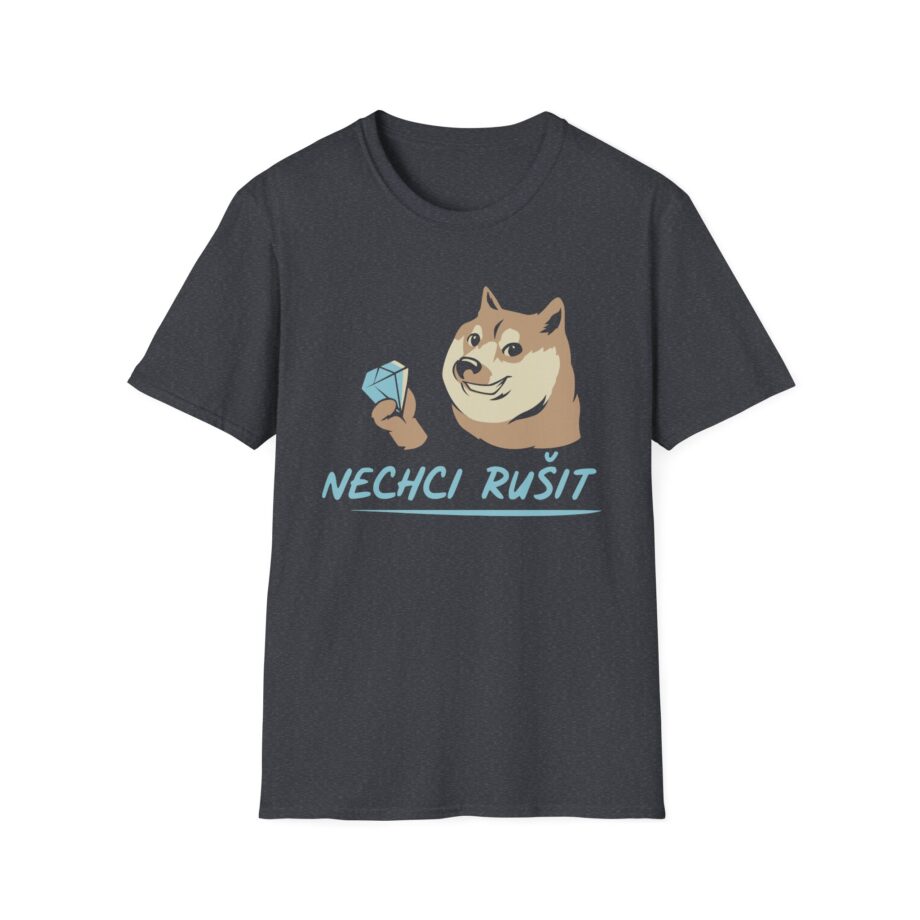 Gejmr Nechci Rusit Unisex Softstyle T-shirt