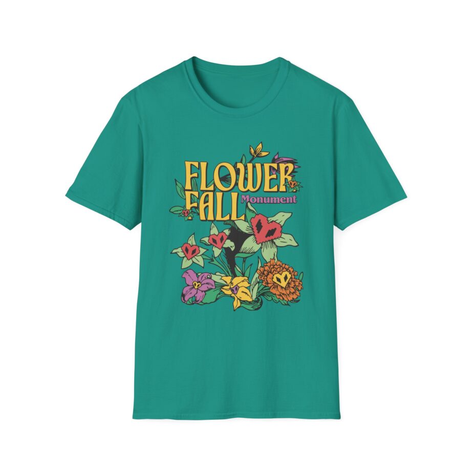 Philza Flower Fall Monument Unisex Softstyle T-shirt