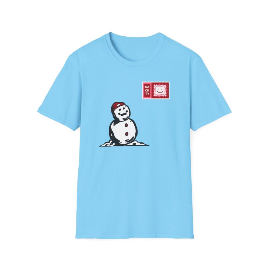 Quackity Snowman Unisex Softstyle T-shirt