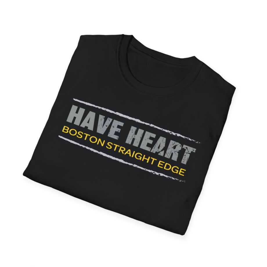 Have Heart Boston Straight Edge Unisex Softstyle T-shirt