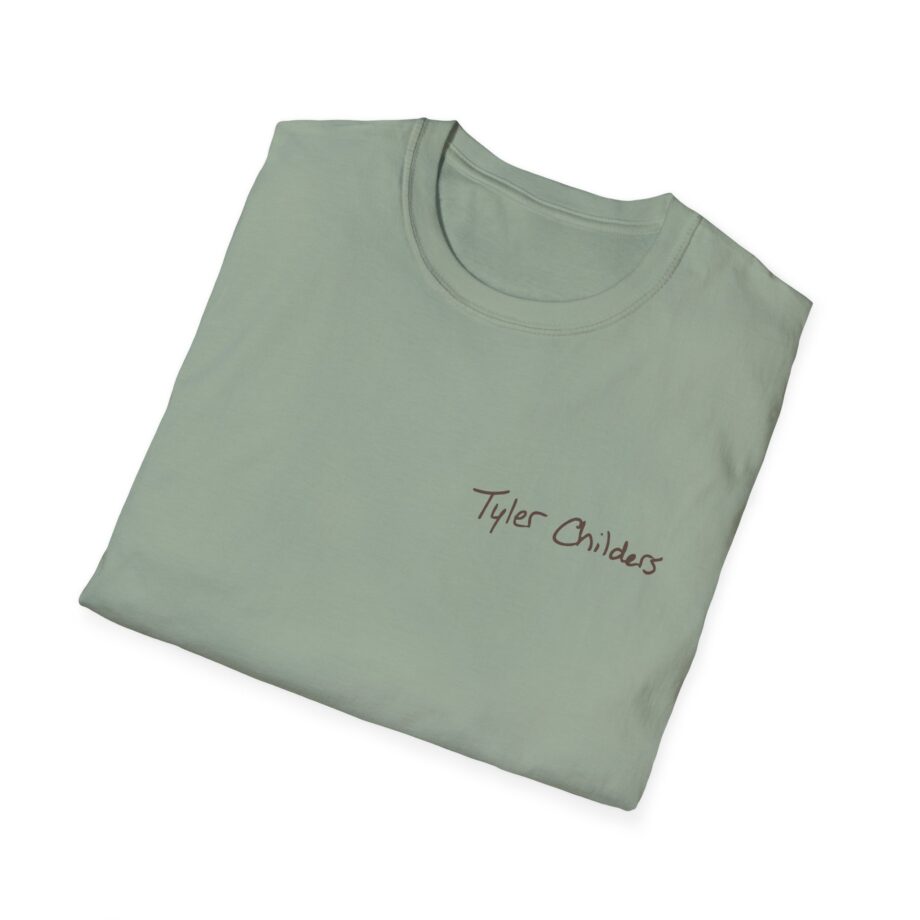 Tyler Childers Blue Muleshoe Unisex Softstyle T-shirt