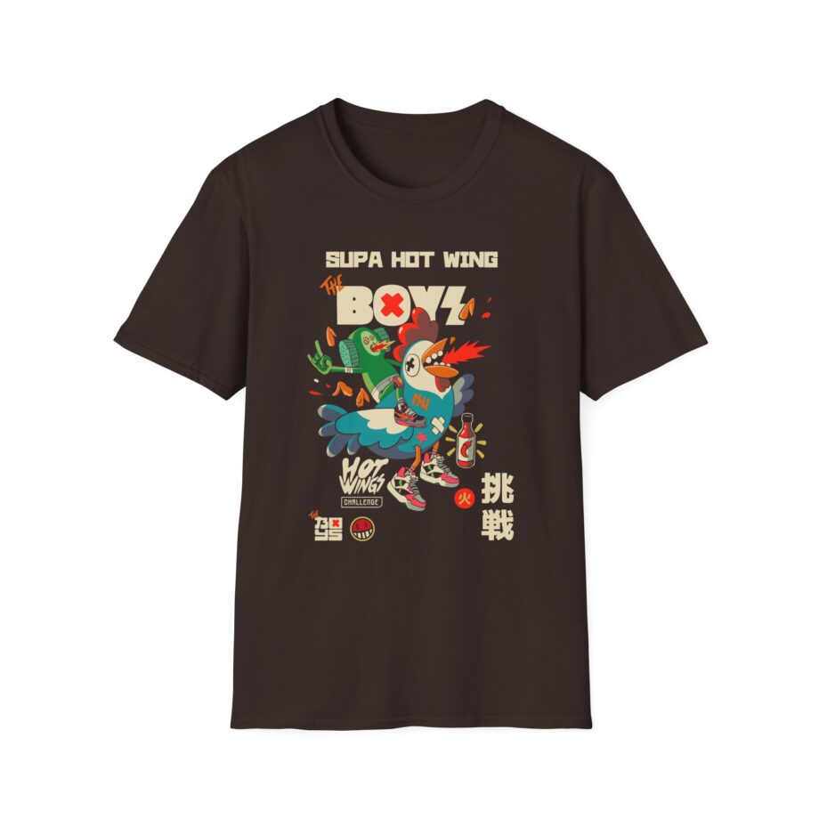 Joshdub the Boys Hot Wings Challenge Unisex Softstyle T-shirt
