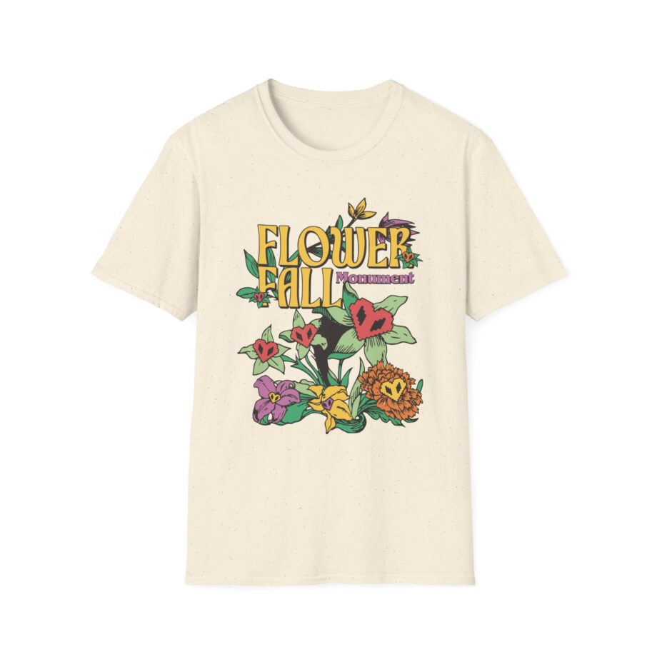 Philza Flower Fall Monument Unisex Softstyle T-shirt