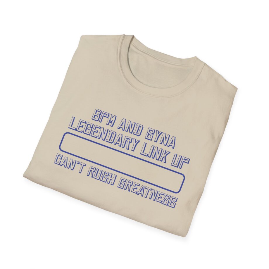Central Cee 6pm and Syna Legendary Link Up Can't Rush Greatness Unisex Softstyle T-Shirt