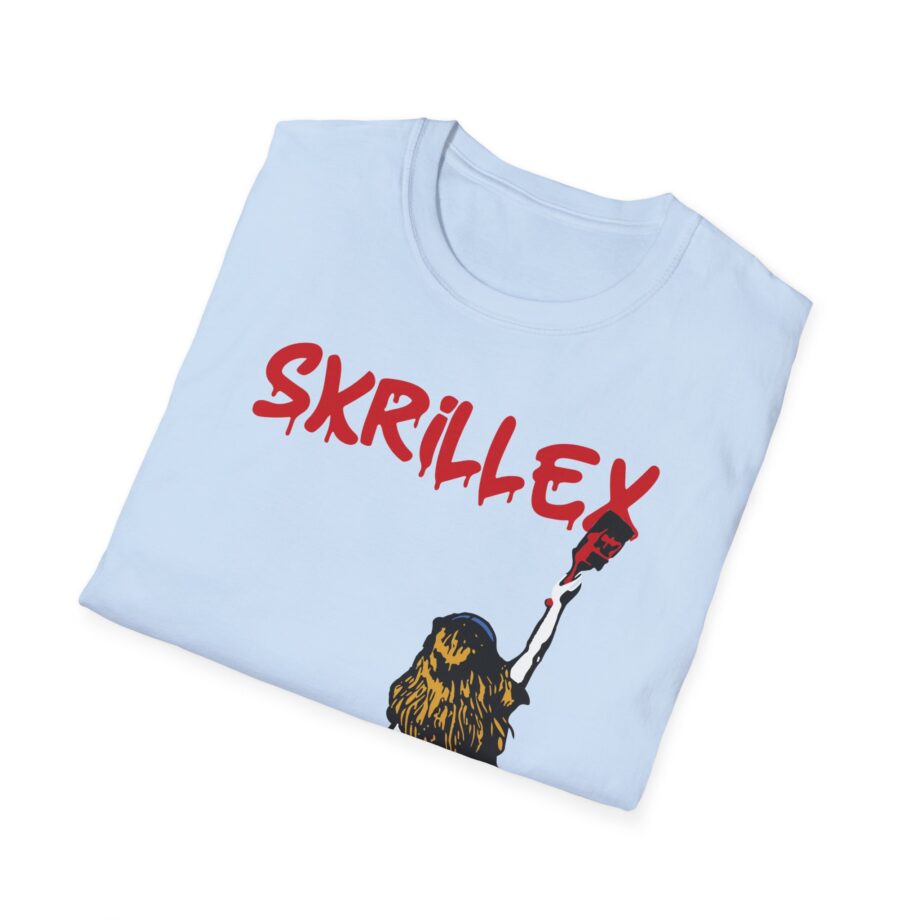 skrillex red girl Unisex Softstyle T-Shirt