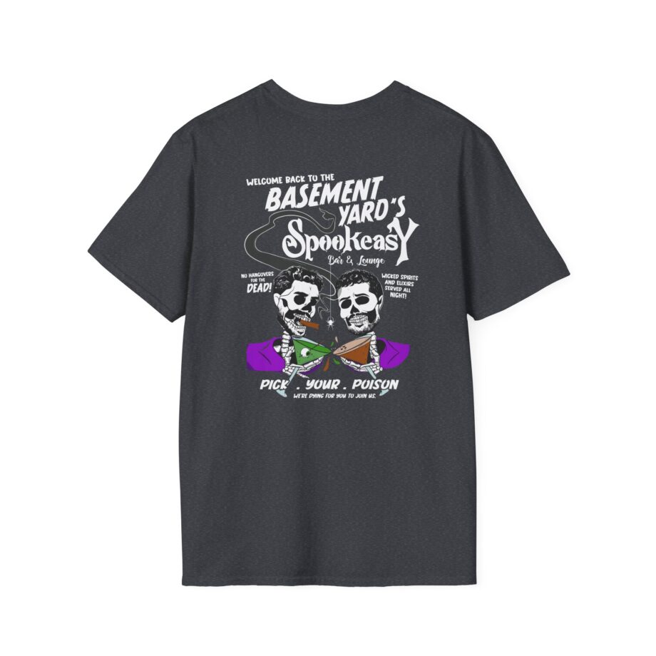 Basement Yard the Spookeasy Bar & Lounge Unisex Softstyle T-shirt