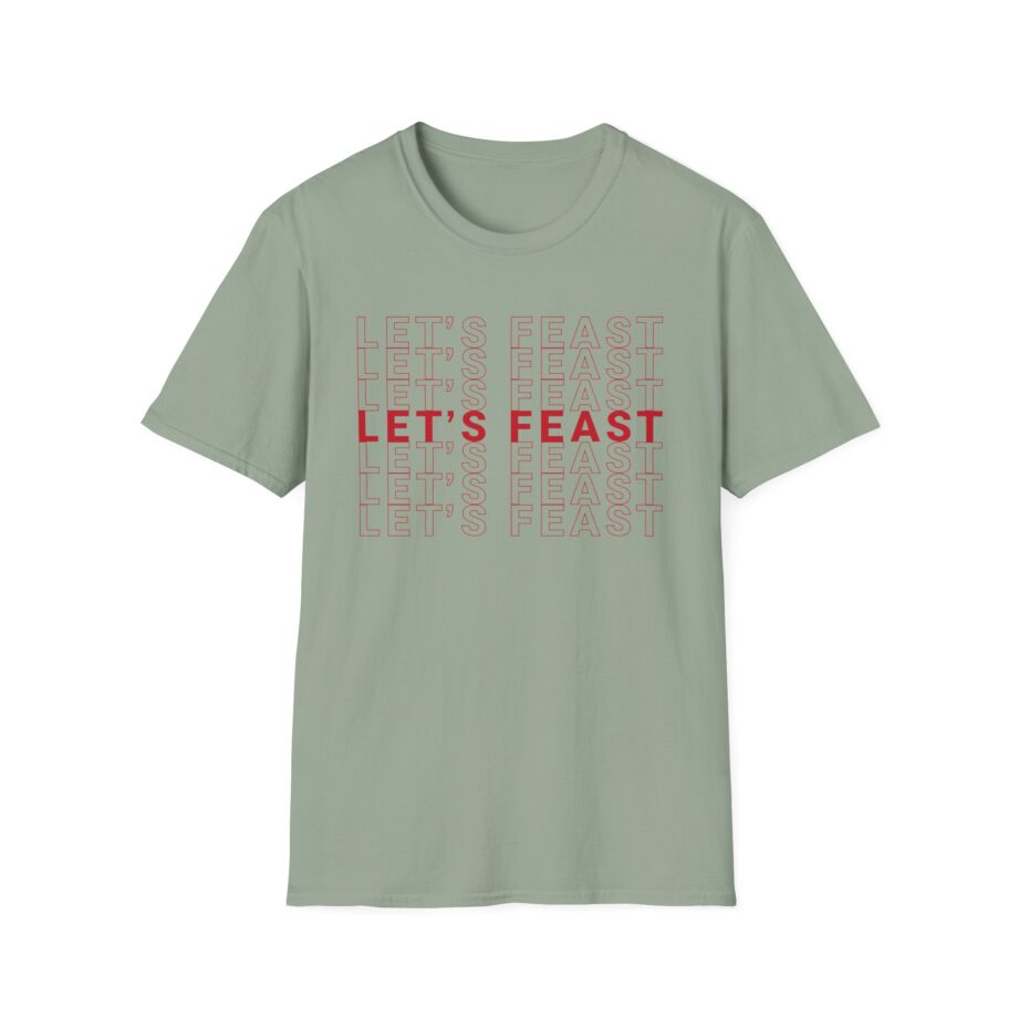 Elyse Myers Let’s Feast Unisex Softstyle T-Shirt