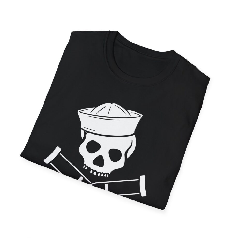 Jackass Sailor Skull & Crossbones Unisex Softstyle T-Shirt