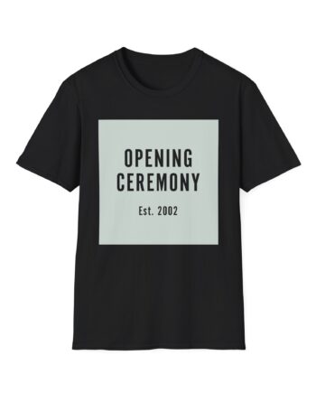 Rewinside Opening Ceremony Est. 2002 Unisex Softstyle T-shirt