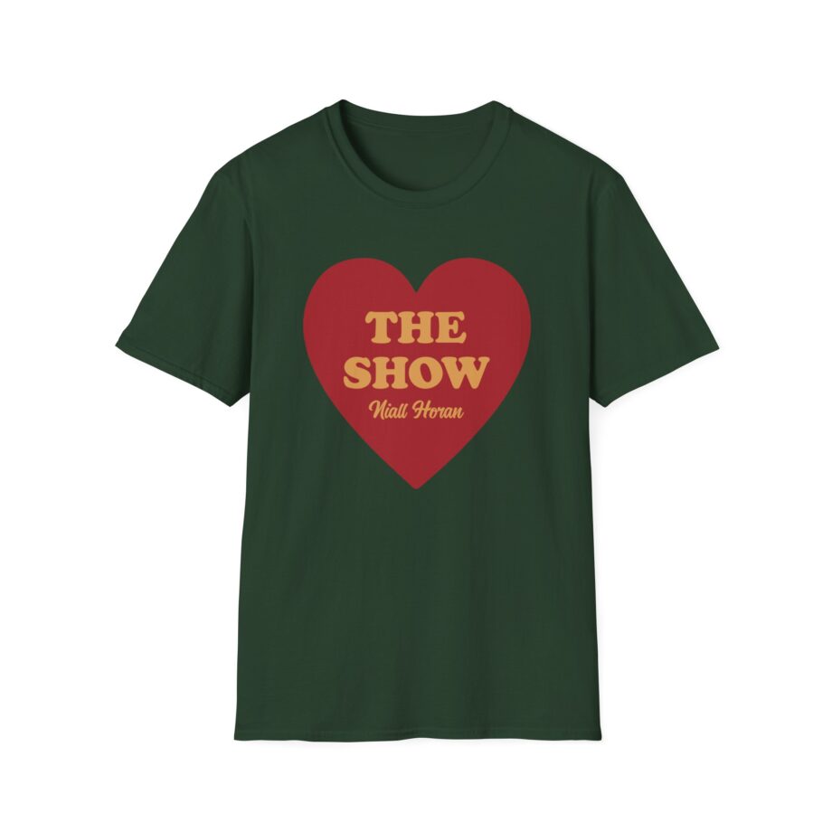 Niall Horan Hello Lovers X the Show Heart Unisex Softstyle T-shirt